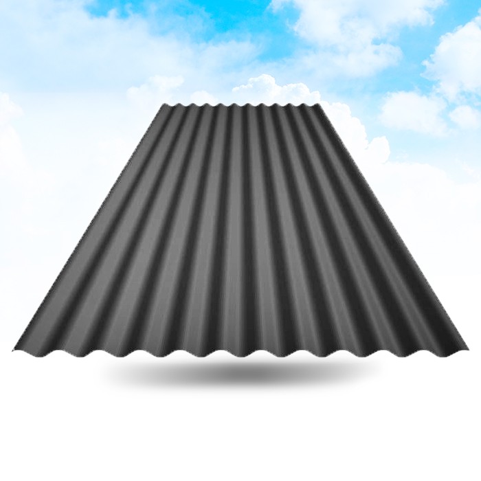 Corrugated — Charcoal Grey