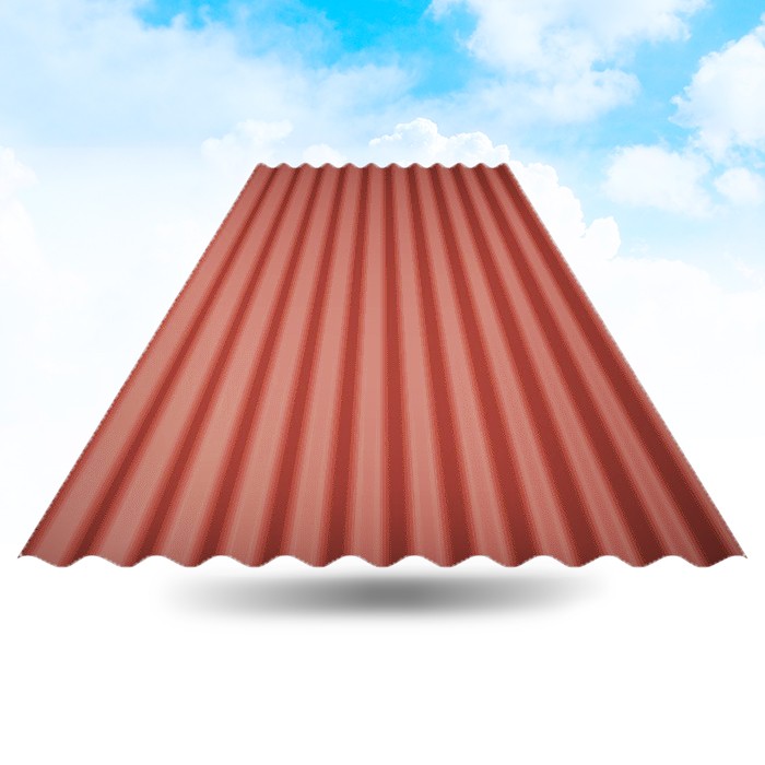 Corrugated — Maroon
