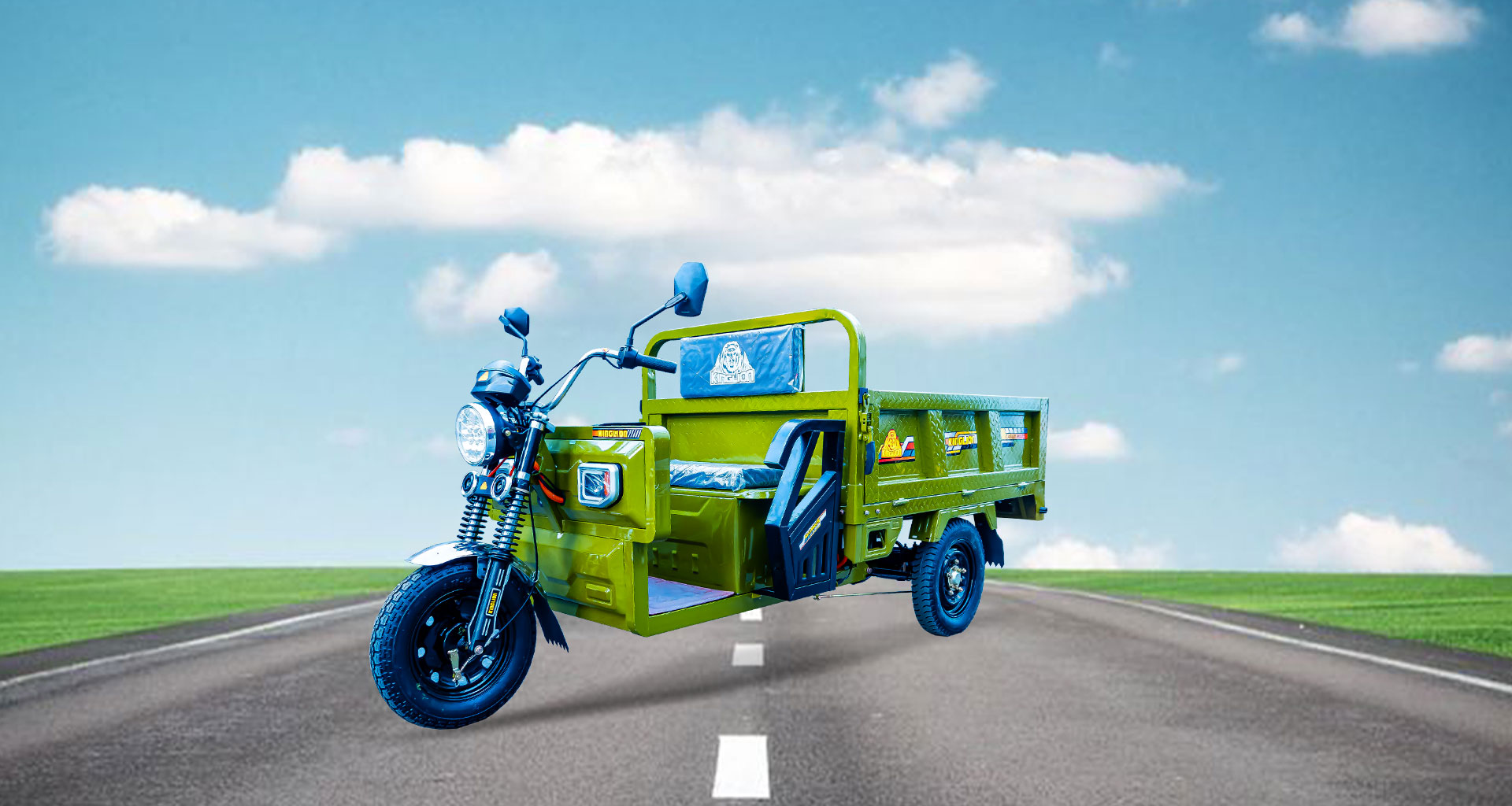 Three-wheelers & Guta range illustration