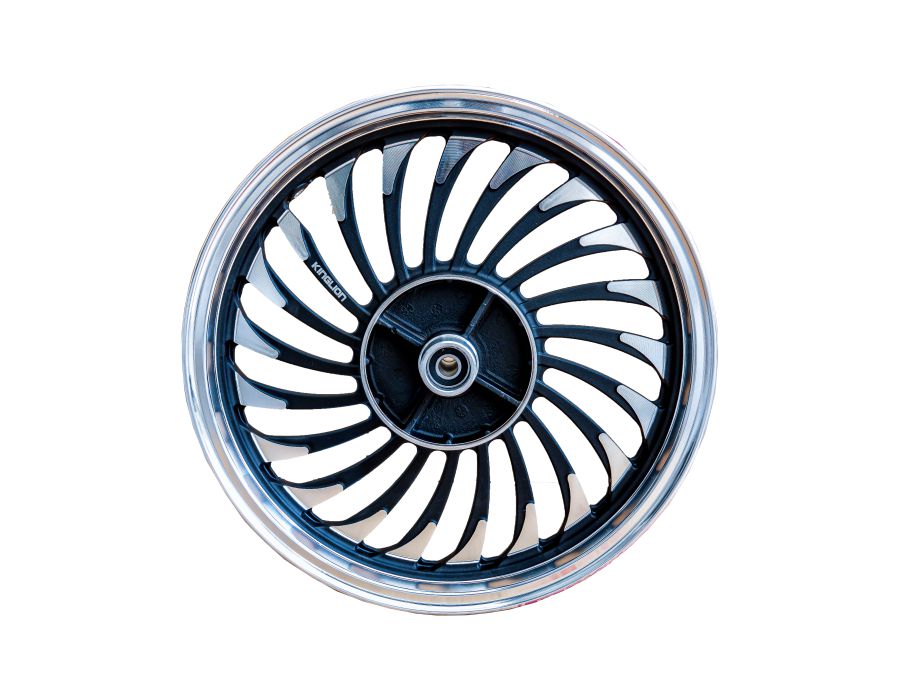 Rear wheel rim