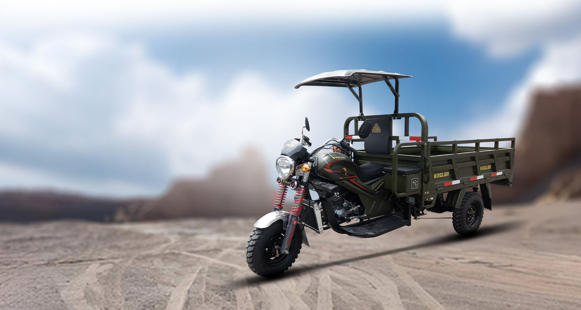 Motorcycles range illustration